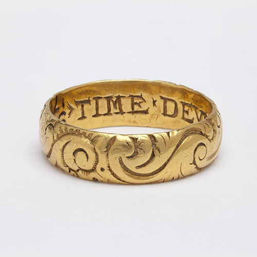 Posy rings – pierścionki z przesłaniem.